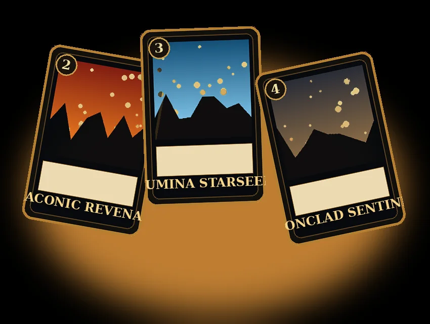 Caelterra collectible card previews