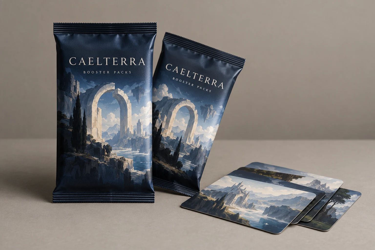 CAELTERRA Booster Packs · concept image